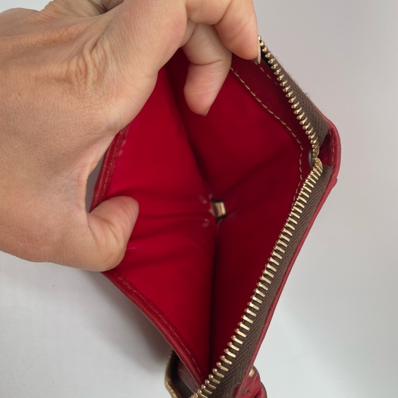 Dooney & Bourke Red Wallet - Picture 5 of 8